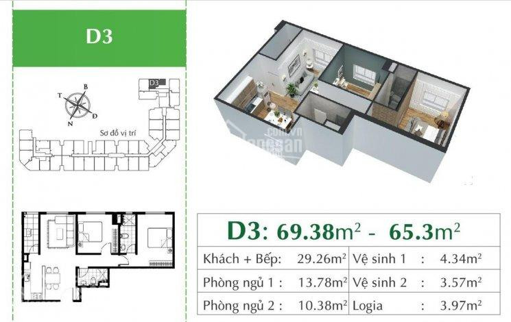 Trực Tiếp Từ Cđt Eco City Việt Hưng Bán Căn Góc 2 Pn 65m2 Full Nội Thất, Hỗ Trợ 0% Ls 2 Năm,17 Tỷ 3