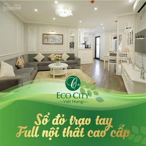 Trực Tiếp Từ Cđt Eco City Việt Hưng Bán Căn Góc 2 Pn 65m2 Full Nội Thất, Hỗ Trợ 0% Ls 2 Năm,17 Tỷ 8