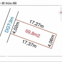 chỉ Với #8xxtriệu Sở Hữu Ngay 69,8m2 đất ở đô Thị Thuộc Thị Trấn Văn Giang!