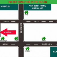 Chính Chủ Bán Nhanh đất Xã Minh Long, Chơn Thành, Bình Phước Giá Chỉ 550tr