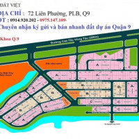 Chính Chủ Cần Bán Lô đất B1 Dự án Bách Khoa, Phú Hữu, Quận 9, Giá 43 Triệu/m2, Dt 210m2