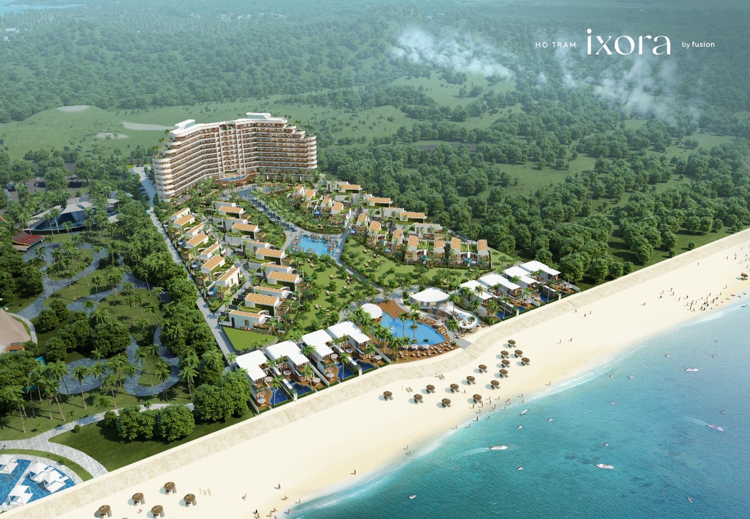 Bán biệt thự biển IXORA HỒ TRÀM BY FUSION cạnh Casino Hồ Tràm Strip ra mắt tháng 3 PKD 0912357447 2
