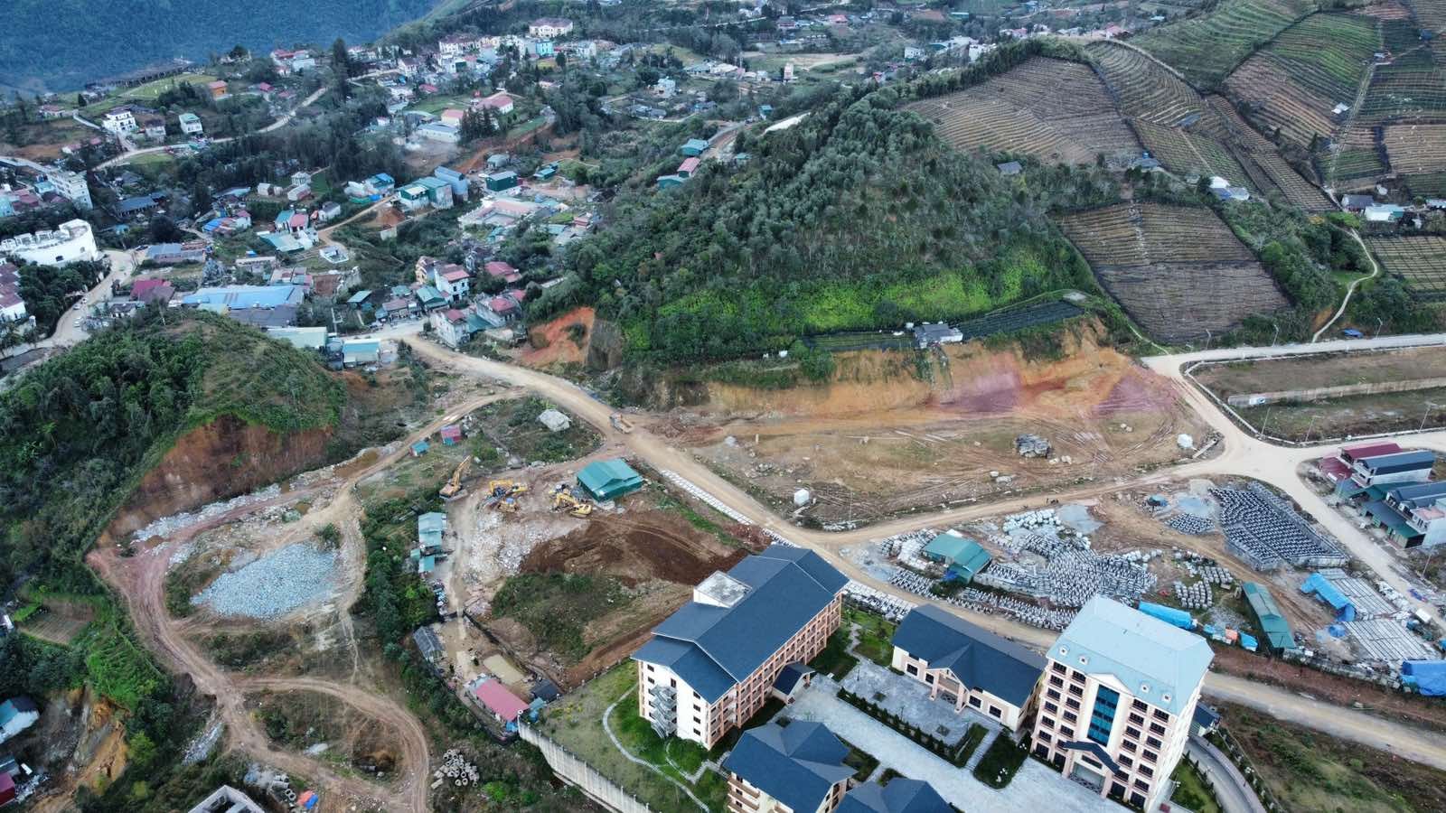 Bán đất nền đấu giá Sapa Garden Hills Thị trấn Sapa, Khu hành chính mới Trục Điện Biên Phủ 3