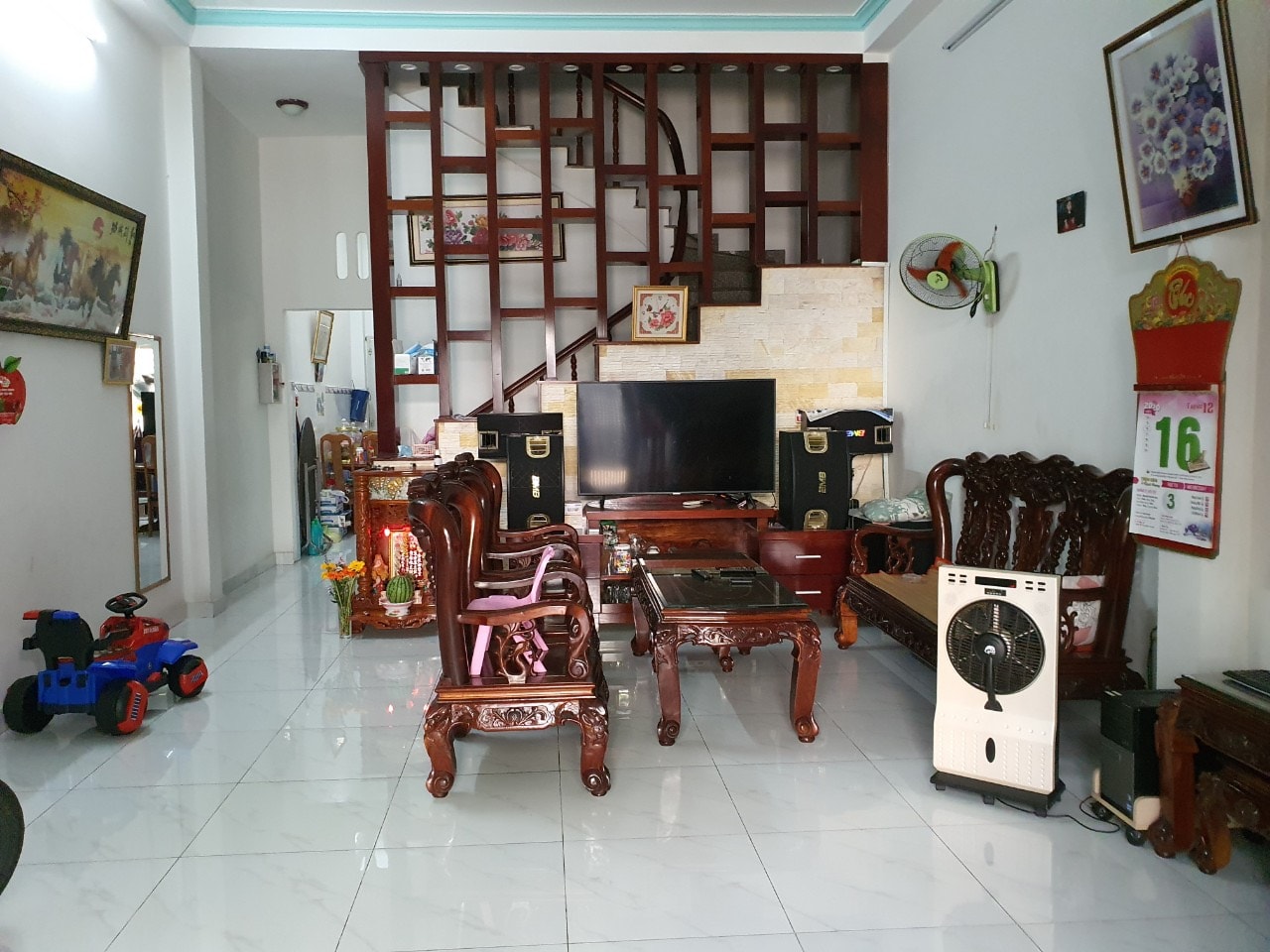 NHÀ 75M2-HẺM Ô TÔ TRÁNH-DÂN CƯ VIP-FULL TIỆN ÍCH 2