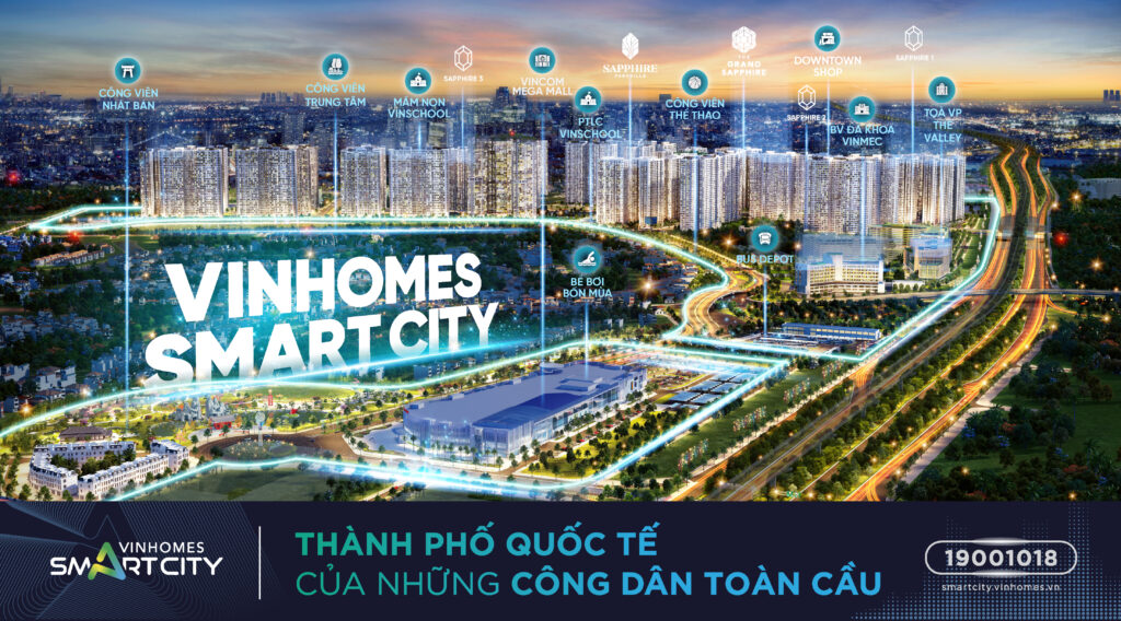 Bán chung cư, biệt thự, shophouse dự án Vinhomes Smart City (Tây Mỗ - Nam Từ Liêm - Hà Nội)