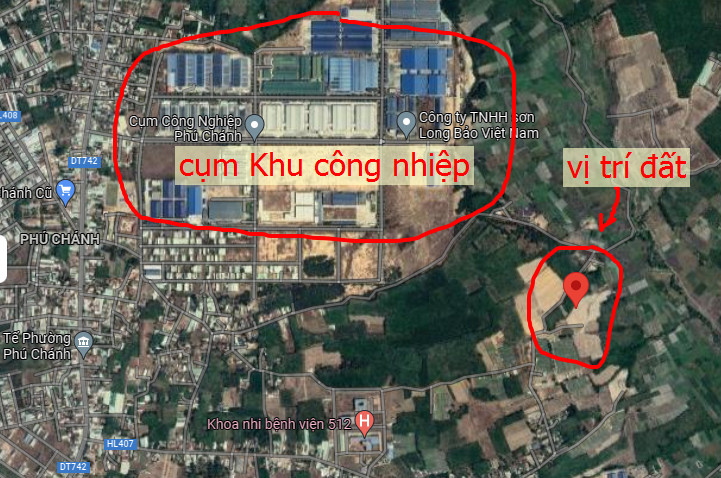 BÁN ĐẤT NỀN PHÚ CHÁNH,CÁCH TRUNG TÂM TP MỚI 2KM,GẦN BỆNH VIỆN NHI.LH:0399.516.673 4