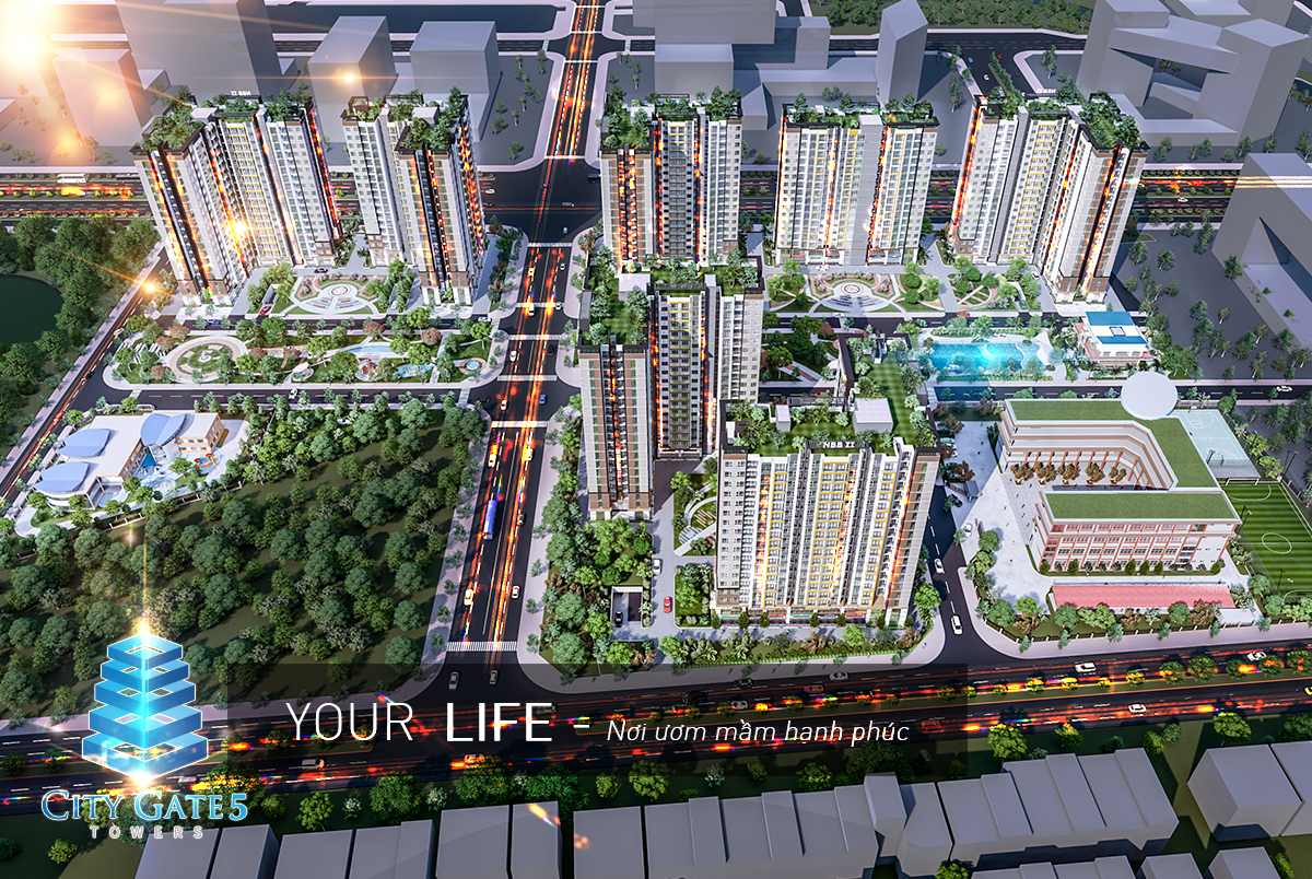 Cần bán Căn hộ chung cư dự án City Gate 5, Diện tích 84m², Giá 400 Triệu - LH: 0938216093 9