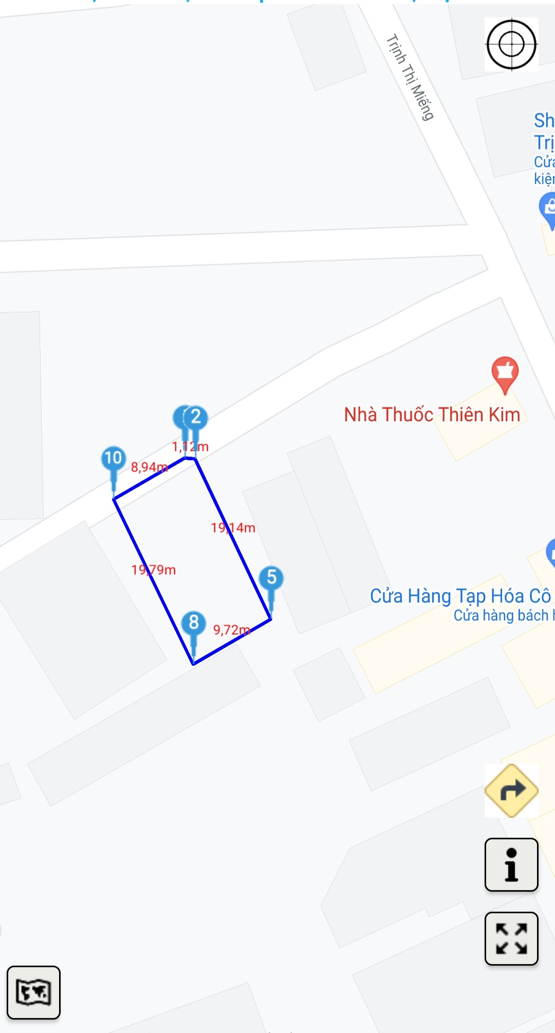 Cần bán Đất đường Trịnh Thị Miếng, Xã Thới Tam Thôn, Diện tích 192m², Giá Thương lượng - LH: 84816279733