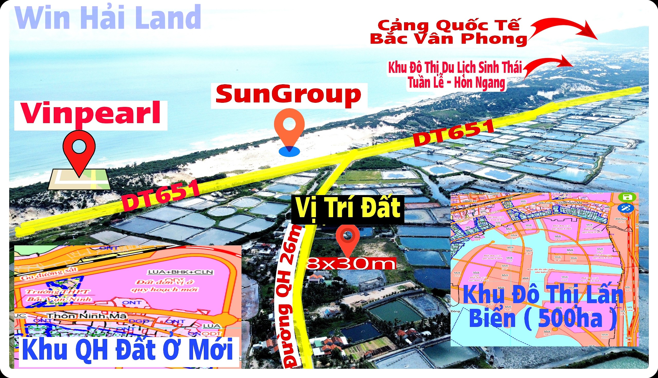 Cần bán Đất đường ĐT 651, Xã Vạn Thọ, Diện tích 240m², Giá 10 Triệu/m²
