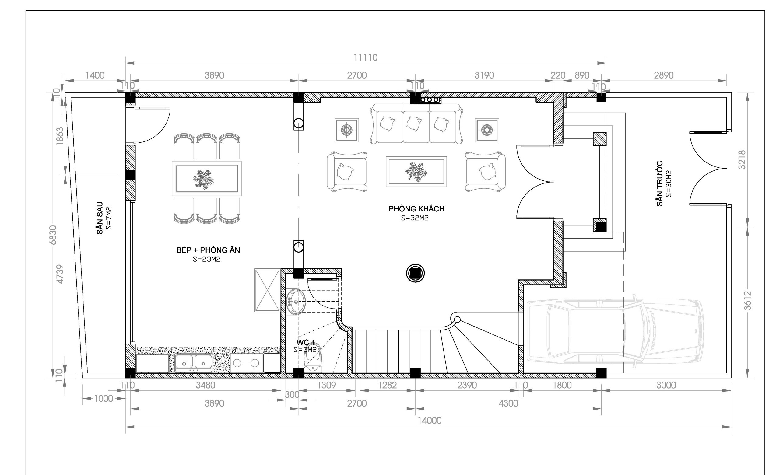 Cần bán Nhà mặt tiền đường Lê Đức Thọ, Phường Trung Hòa, Diện tích 100m², Giá Thương lượng