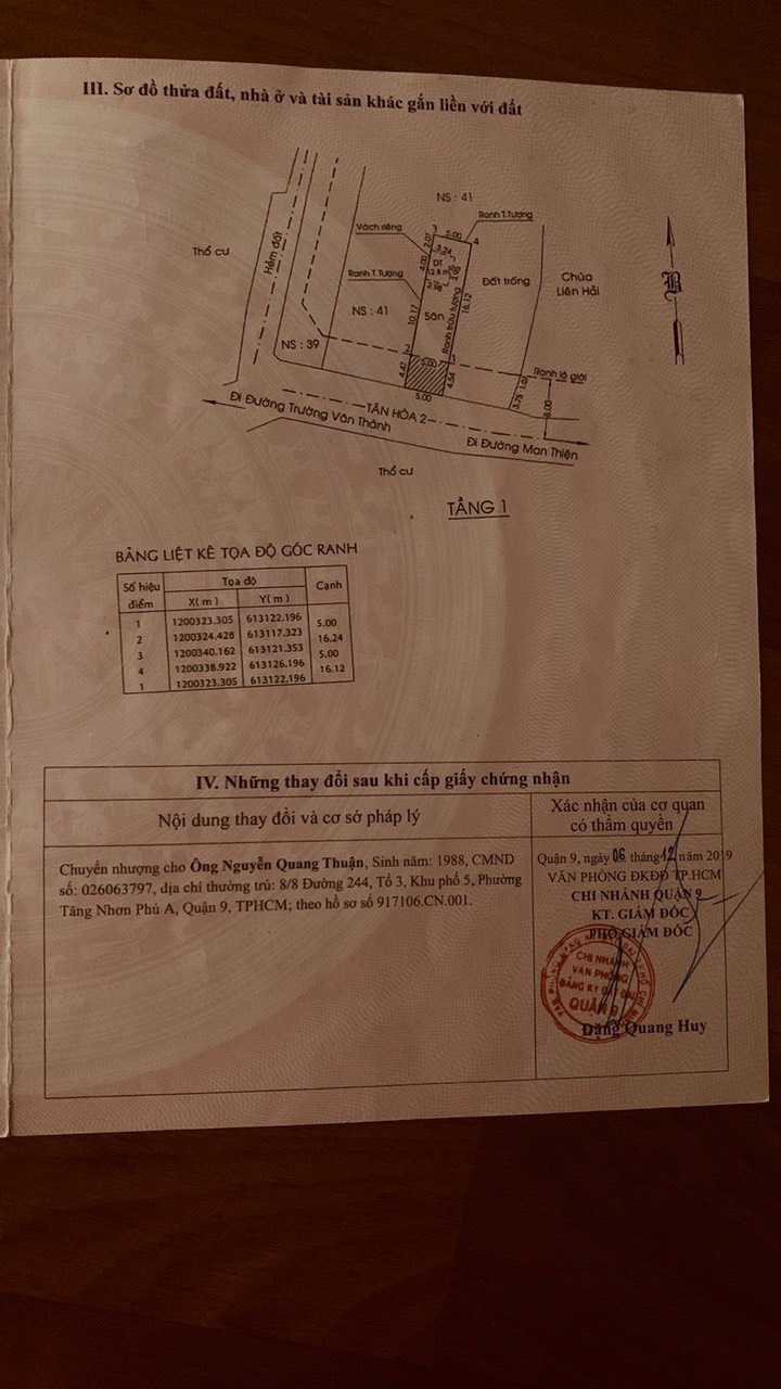 Cần bán Nhà mặt tiền đường Tân Hòa 2, Phường Hiệp Phú, Diện tích 100m², Giá Thương lượng - LH: 0902417534 2