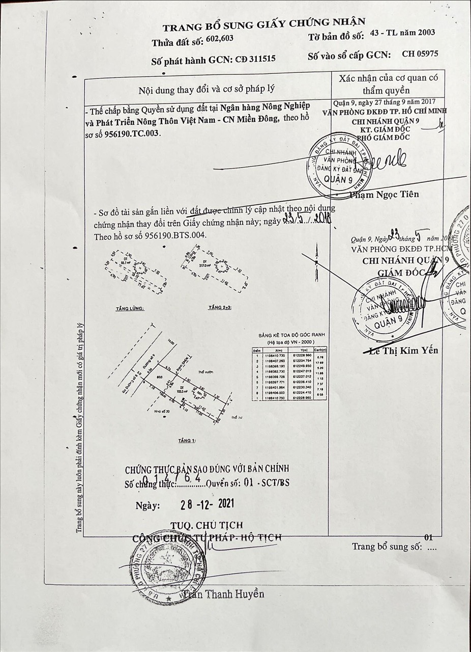 Cần bán Nhà mặt tiền đường 9, Phường Tăng Nhơn Phú B, Diện tích 166m², Giá Thương lượng - LH: 0902417534 3