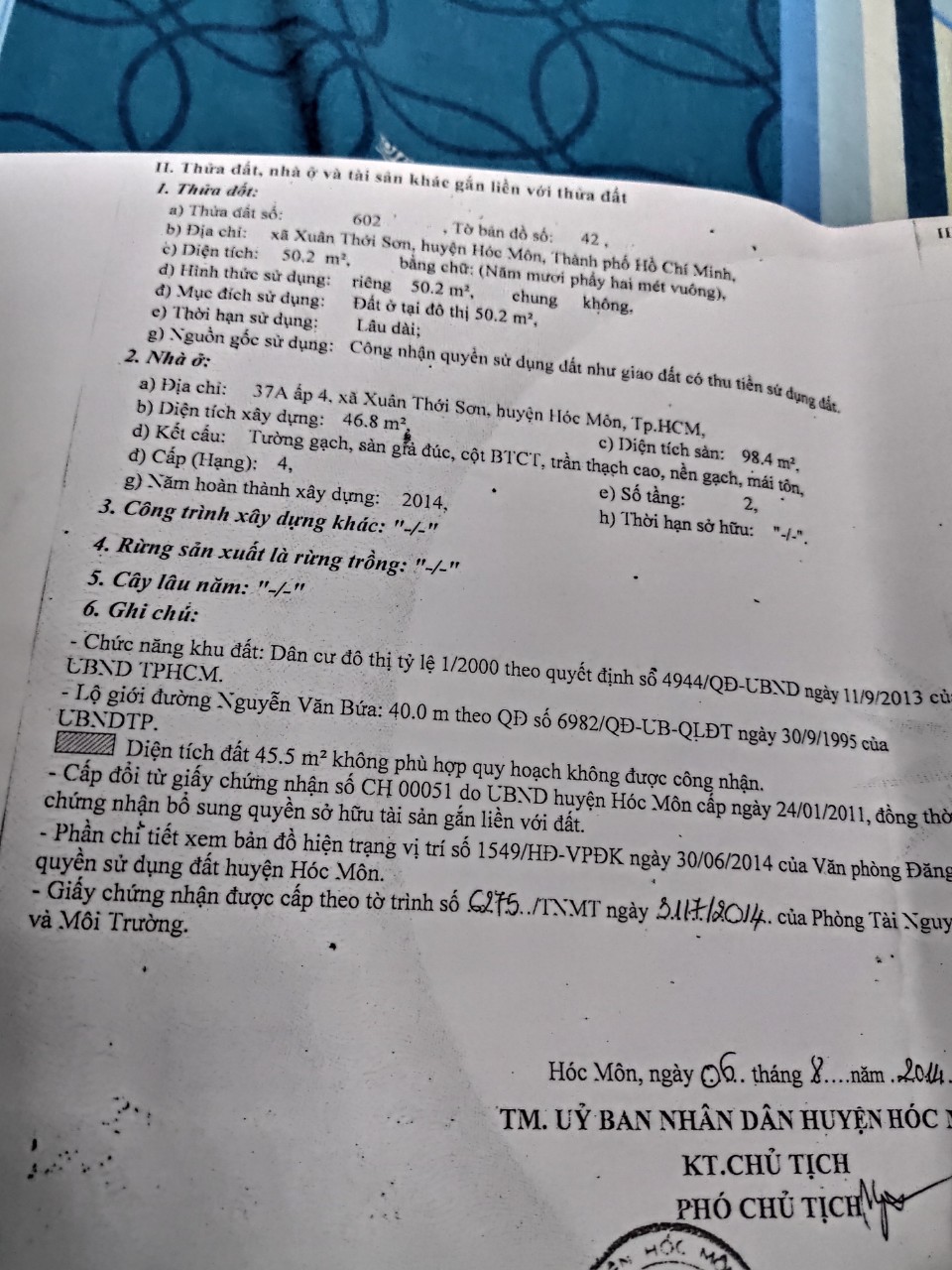 Cần bán Nhà mặt tiền đường Nguyễn Văn Bứa, Xã Xuân Thới Sơn, Diện tích 92m², Giá Thương lượng - LH: 84816279733 4