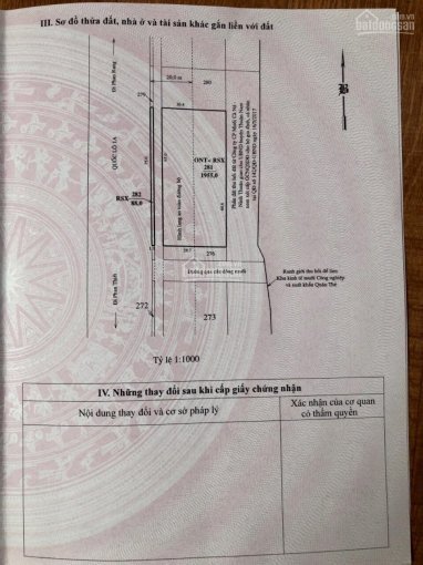 Cần bán 71m2 ngang đất mặt tiền Quốc Lộ 1A, Quán Thẻ, huyện Thuận Nam 4