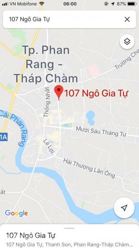 Chính chủ cho thuê nhà mặt tiền số 107 Ngô Gia Tự, P Thanh Sơn, TP Phan Rang - Tháp Chàm 2