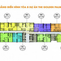 Chính Chủ Bán Cc The Golden Palm21 Lê Văn Lương Căn B-2501(63,5m2) Và B-2305(100,8m2) Giá 38tr/m2
