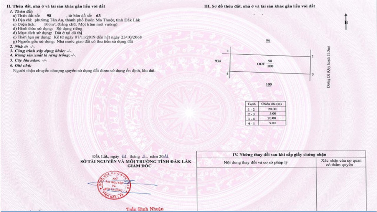 Chính chủ cần bán 200m2 KĐT Ân Phú giá gốc CĐT