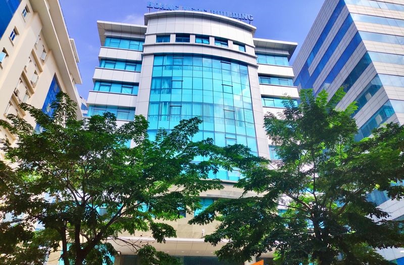 Cđt tòa Hoàng Ngọc, Trần Thái Tông cho thuê văn phòng 100m2, 200m2 giá rẻ T4/2021 LH: 0909300689 1