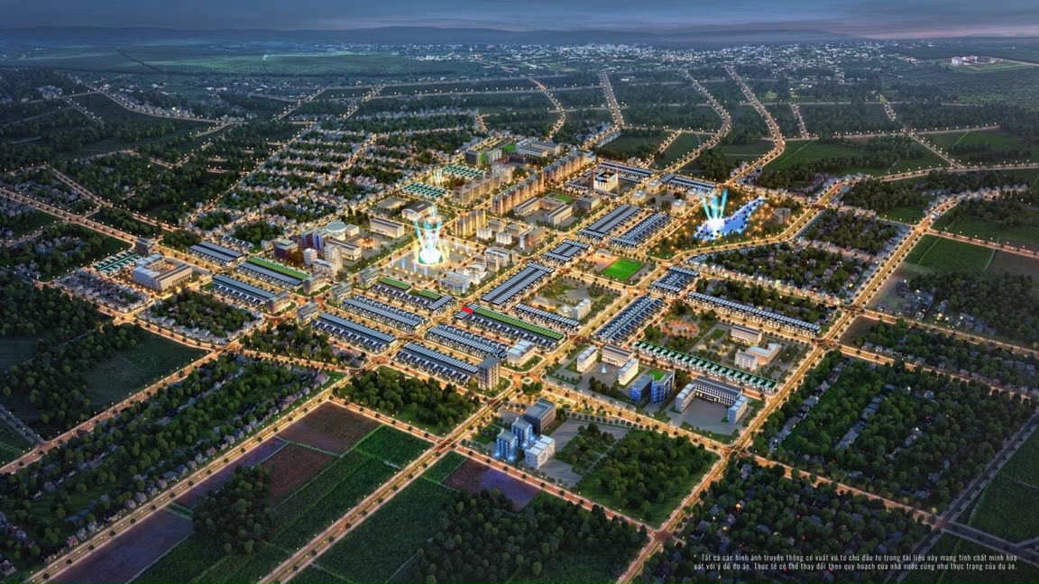 Đất nền khu đô thị, Trung tâm hành chính mới TNR Stars Dak Doa