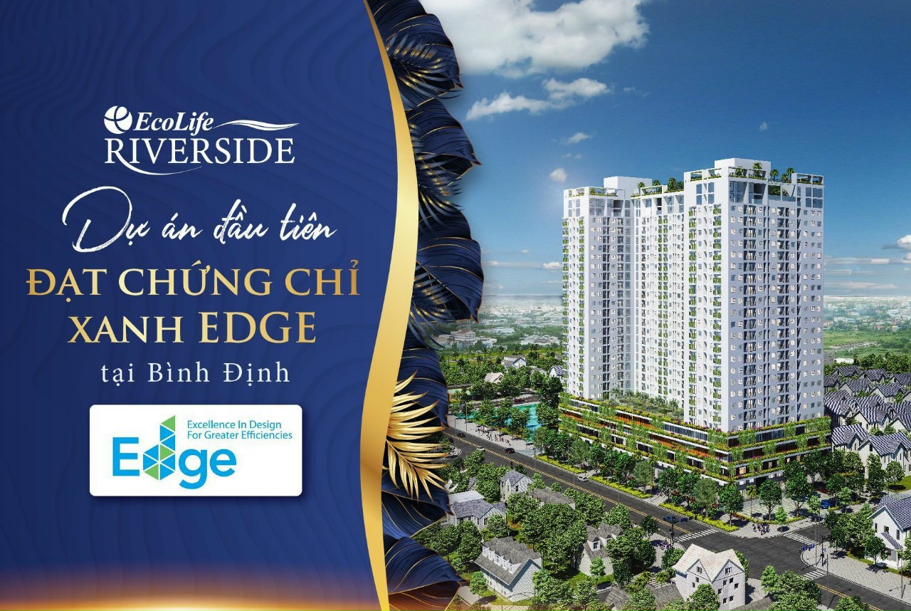 Căn hộ Ecolife Riverside Quy Nhơn-Sống xanh An lành, giá 974 triệu