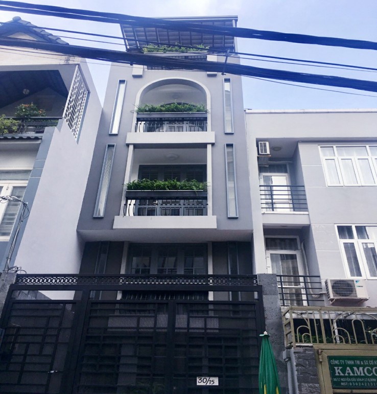 Bán nhà hẻm 32 Nguyễn Cửu VânHầm 5 tầng 10 CHDV, Giá 23 tỉ 1