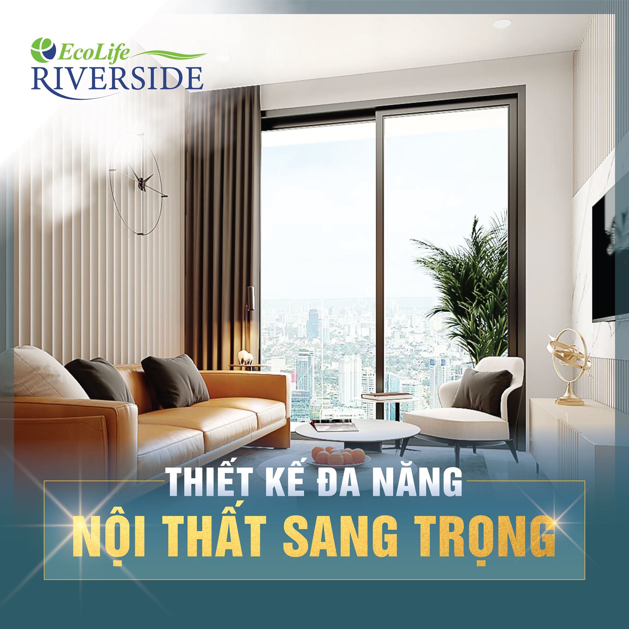 Chung cư với tầm view Panorama – Ecolife riverside Quy Nhơn 3