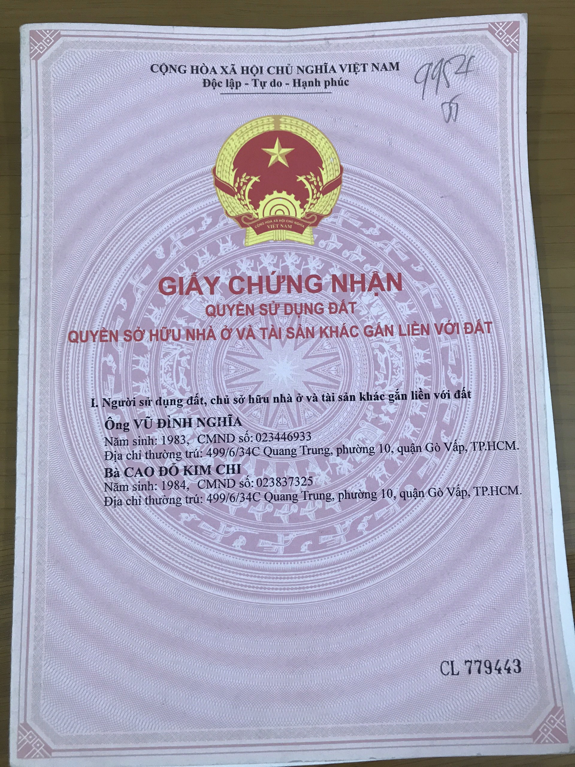 Bán gấp nhà 3 lầu chính chủ Cây Trâm Gò Vấp