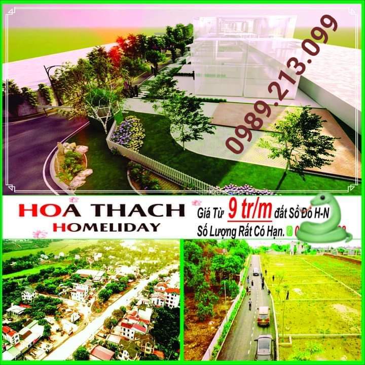 Chủ đầu tư mở bán 18 lô đất nền Hòa Thạch Quốc Oai vị trí đẹp gái đầu tư 9tr/m2 4