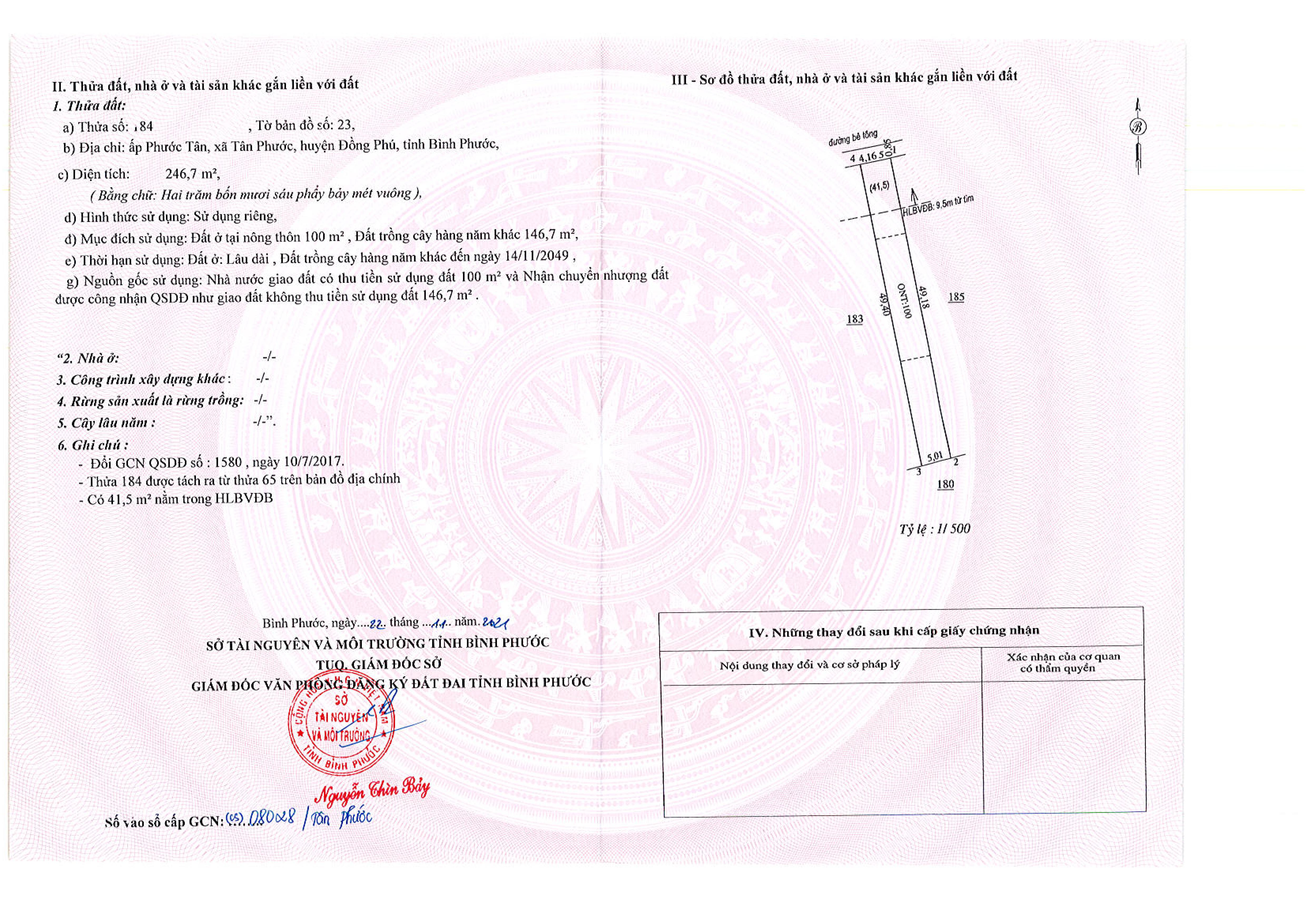 Cần bán Đất đường 753, Xã Tân Phước, Diện tích 205m², Giá 450.000.000 Triệu - LH: 0942749772 3