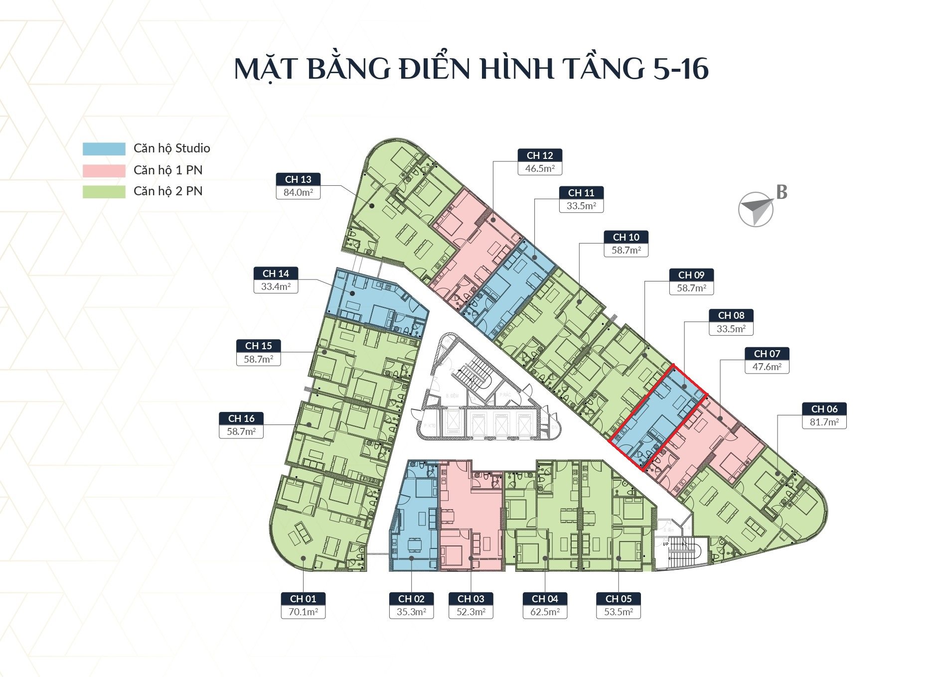 Bán căn hộ thương mại giá tốt nhất Quy Nhơn – Vina2 Panorama 033.216.8585 4