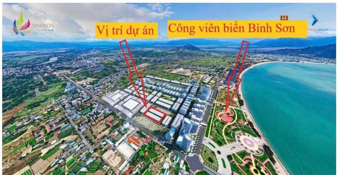 Mở bán đất nền dự án Dự án khu đô thị mới Bình Sơn Ocean Park, Diện tích 94m², Giá 40 Triệu/m² - LH: 0969899732
