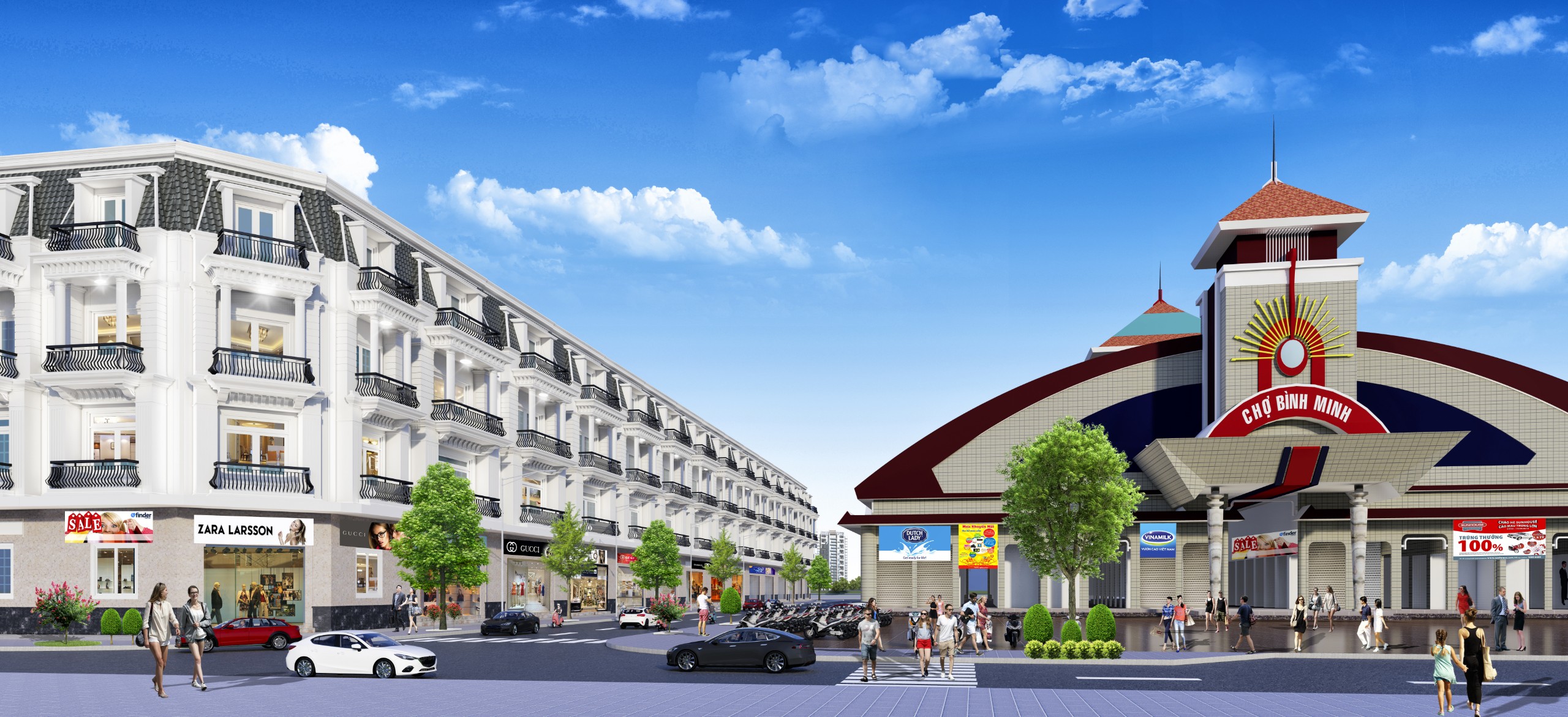 Cần bán Nhà mặt tiền dự án Khu Chợ và Nhà phố liên kế thị xã Bình Minh, Diện tích 66.5m², Giá 6.3 Tỷ - LH: 0345151131
