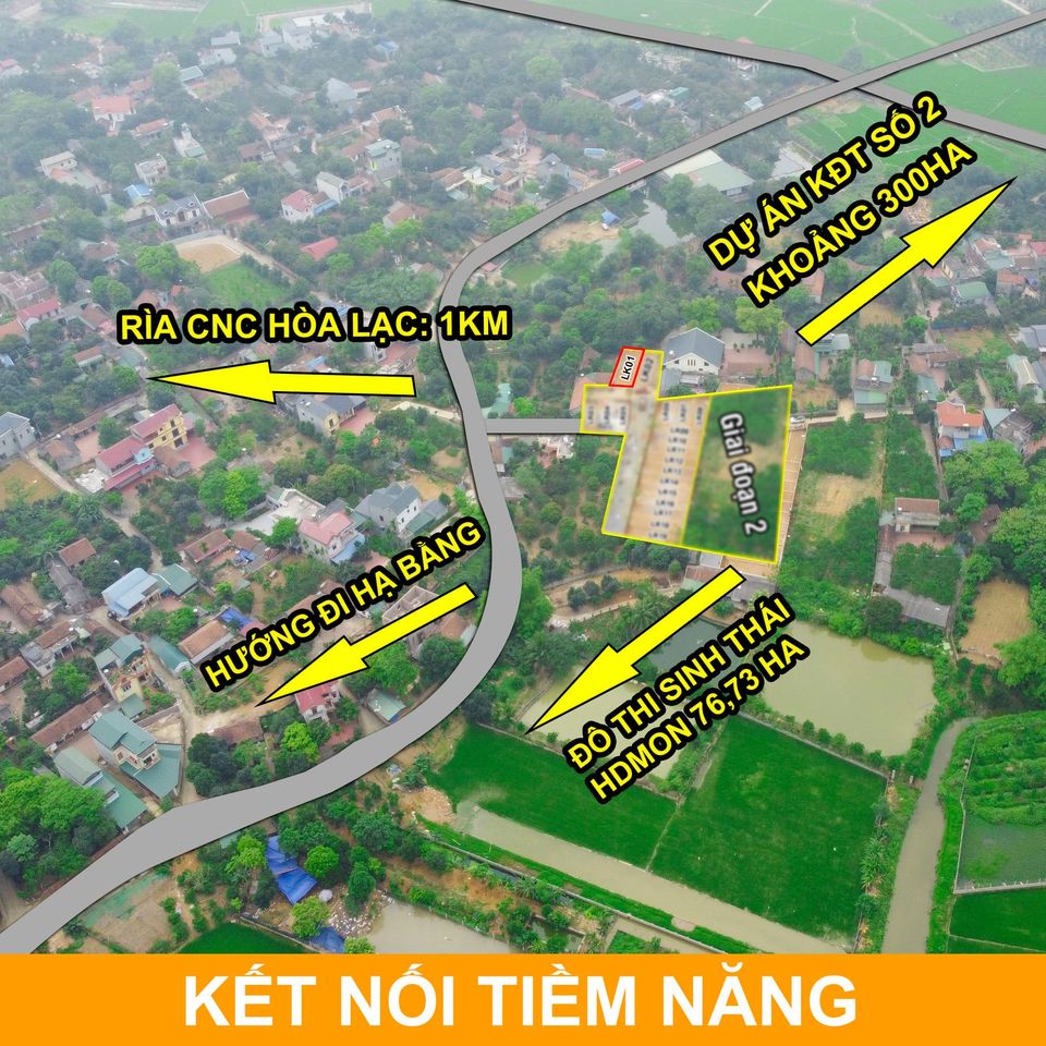 Cần bán Đất đường Đại lộ Thăng Long, Xã Đồng Trúc, Diện tích 113m², Giá 16.7 Triệu/m² 2