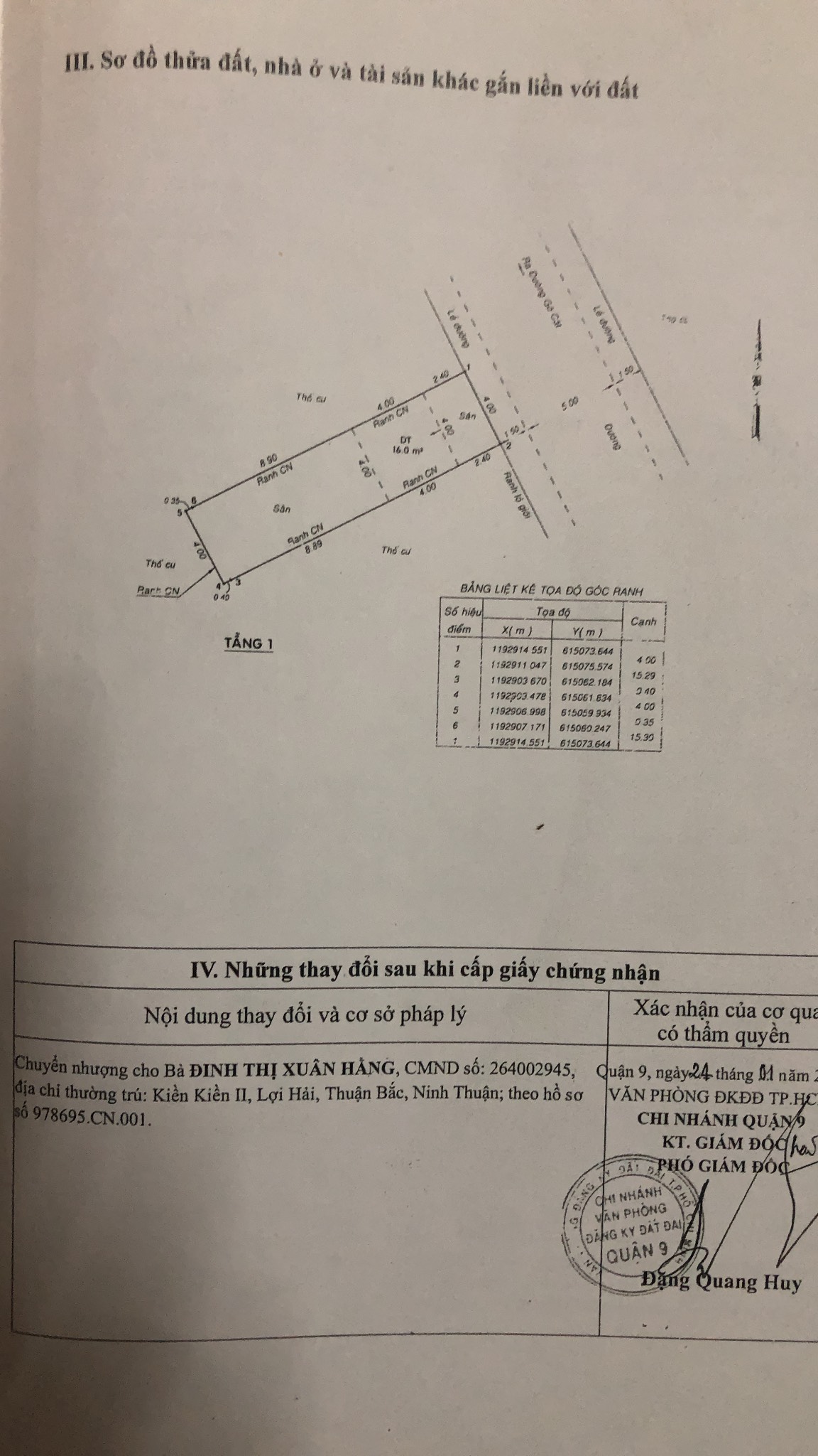 Cần bán Đất đường Gò Cát, Phường Phú Hữu, Diện tích 63m², Giá Thương lượng - LH: 0902417534