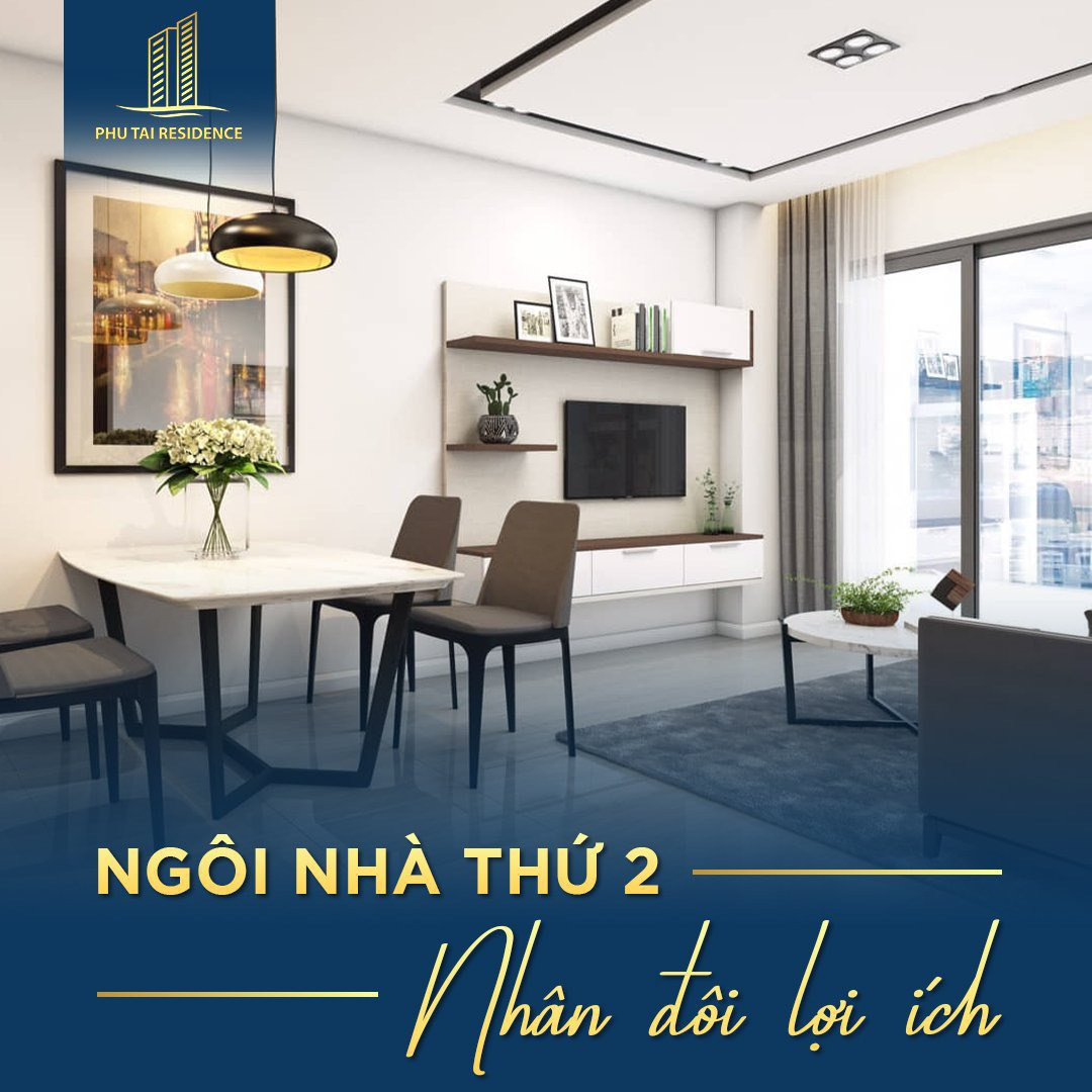 Cần bán Căn hộ chung cư dự án Phú Tài Residence, Diện tích 52m², Giá 1.5 Tỷ 15