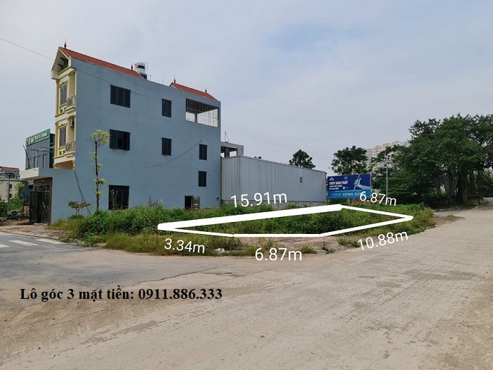Cần bán đất giãn dân Đồng Tía, Thị trấn Chúc Sơn, Diện tích 109m², Giá Thương lượng - LH: 0911886333 1