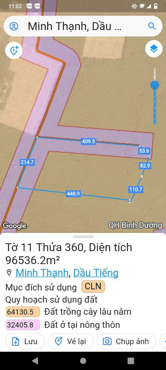 Cần bán ở giữa Đất đường ĐT 749 và DH722 Xã Minh Thạnh, Diện tích 1000m², Giá Thương lượng - LH: 0375336700 1