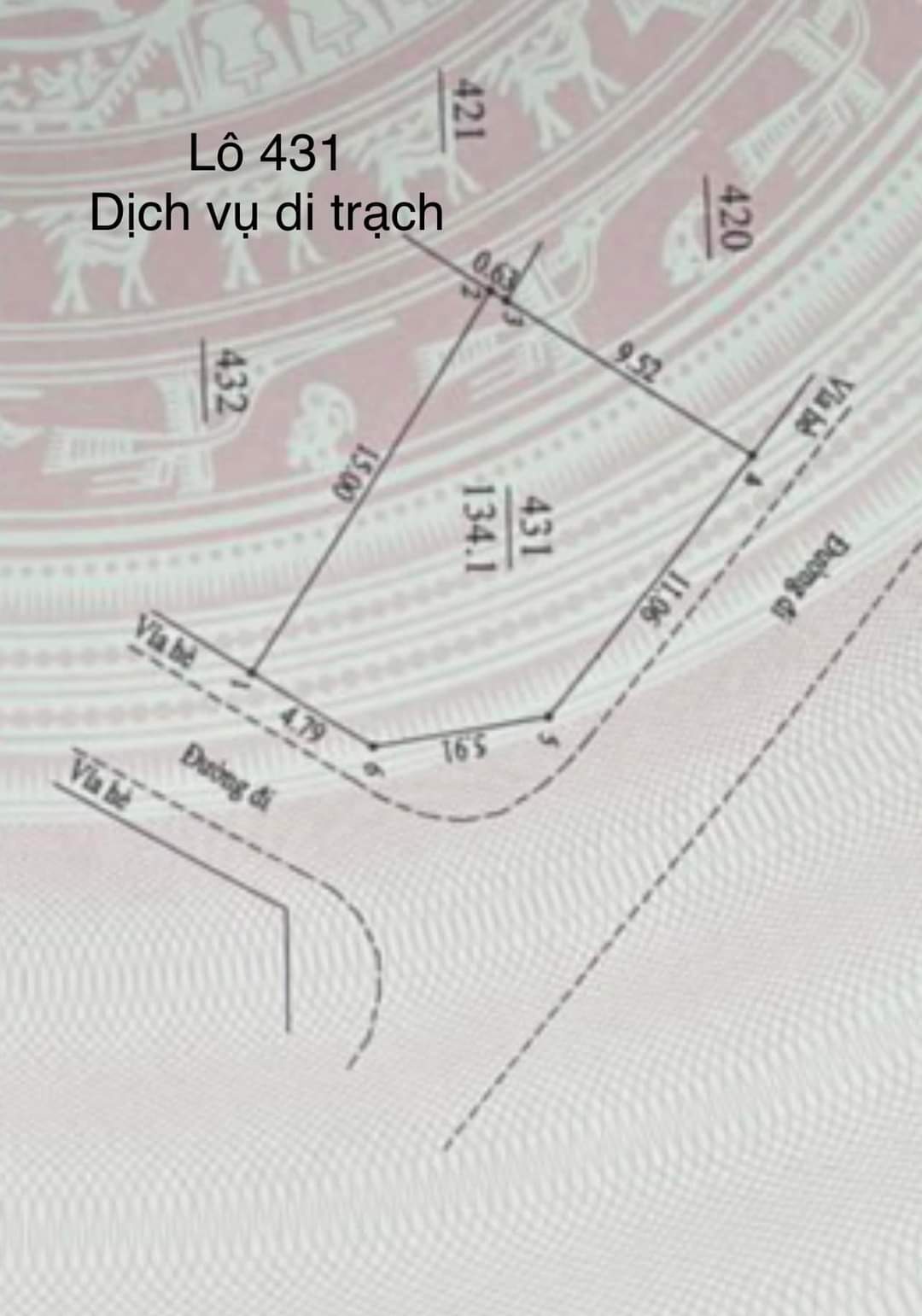 Cần bán Đất dự án Khu đô thị Kim Chung - Di Trạch, Diện tích 134m², Giá Thương lượng - LH: 0382703234