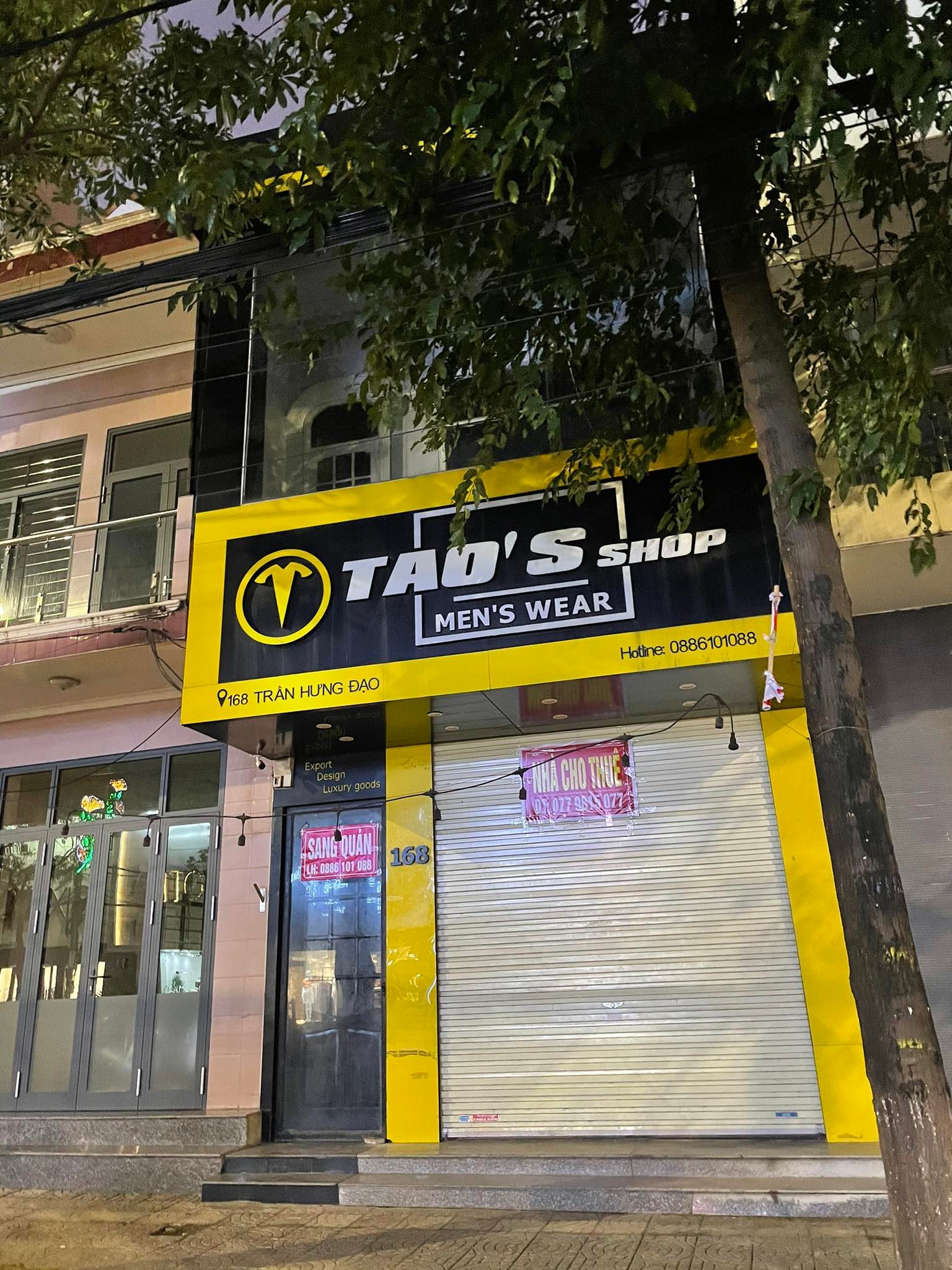 Cho thuê Nhà mặt tiền đường Trần Hưng Đạo, Phường Đồng Phú, Diện tích 100m², Giá Thương lượng 2