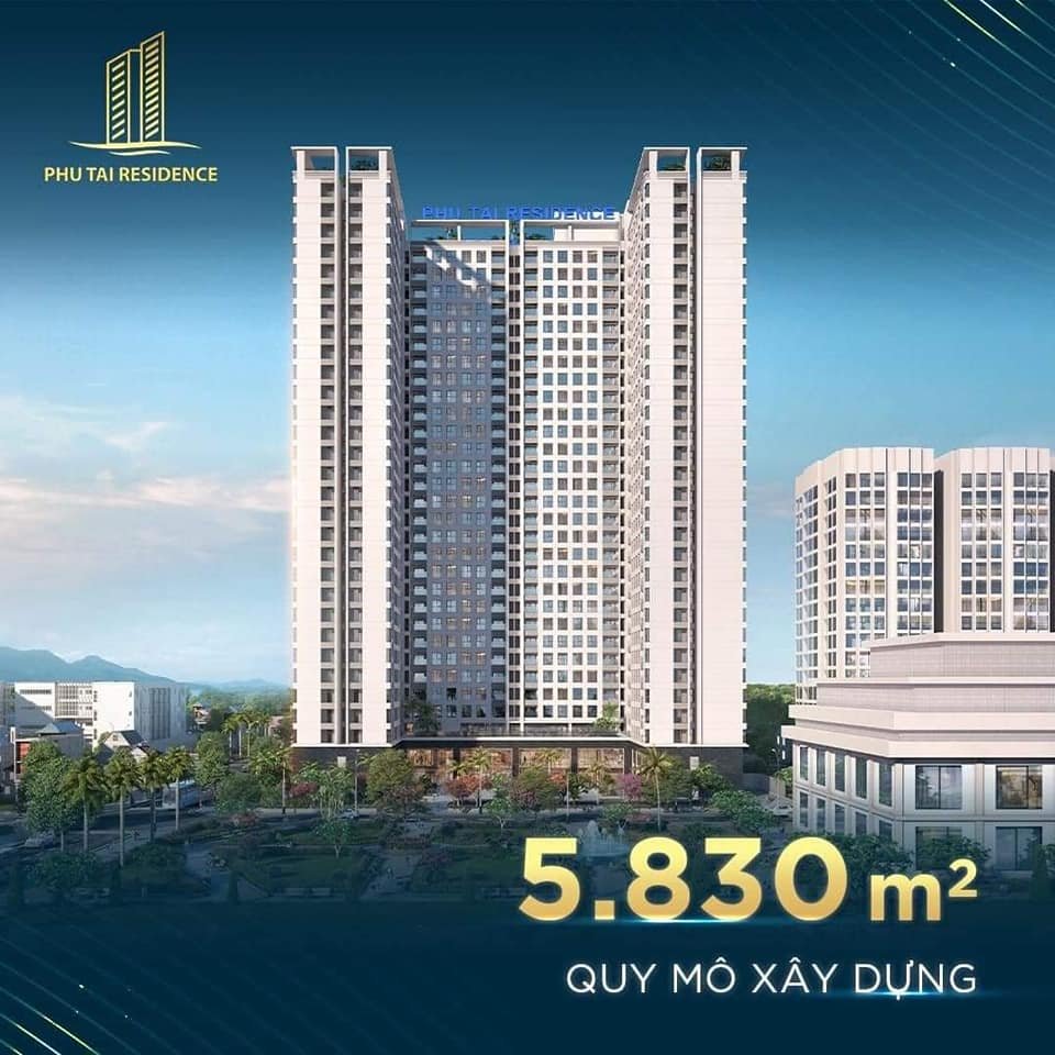 Cần bán Căn hộ chung cư dự án Phú Tài Residence, Diện tích 52m², Giá 1.5 Tỷ 7