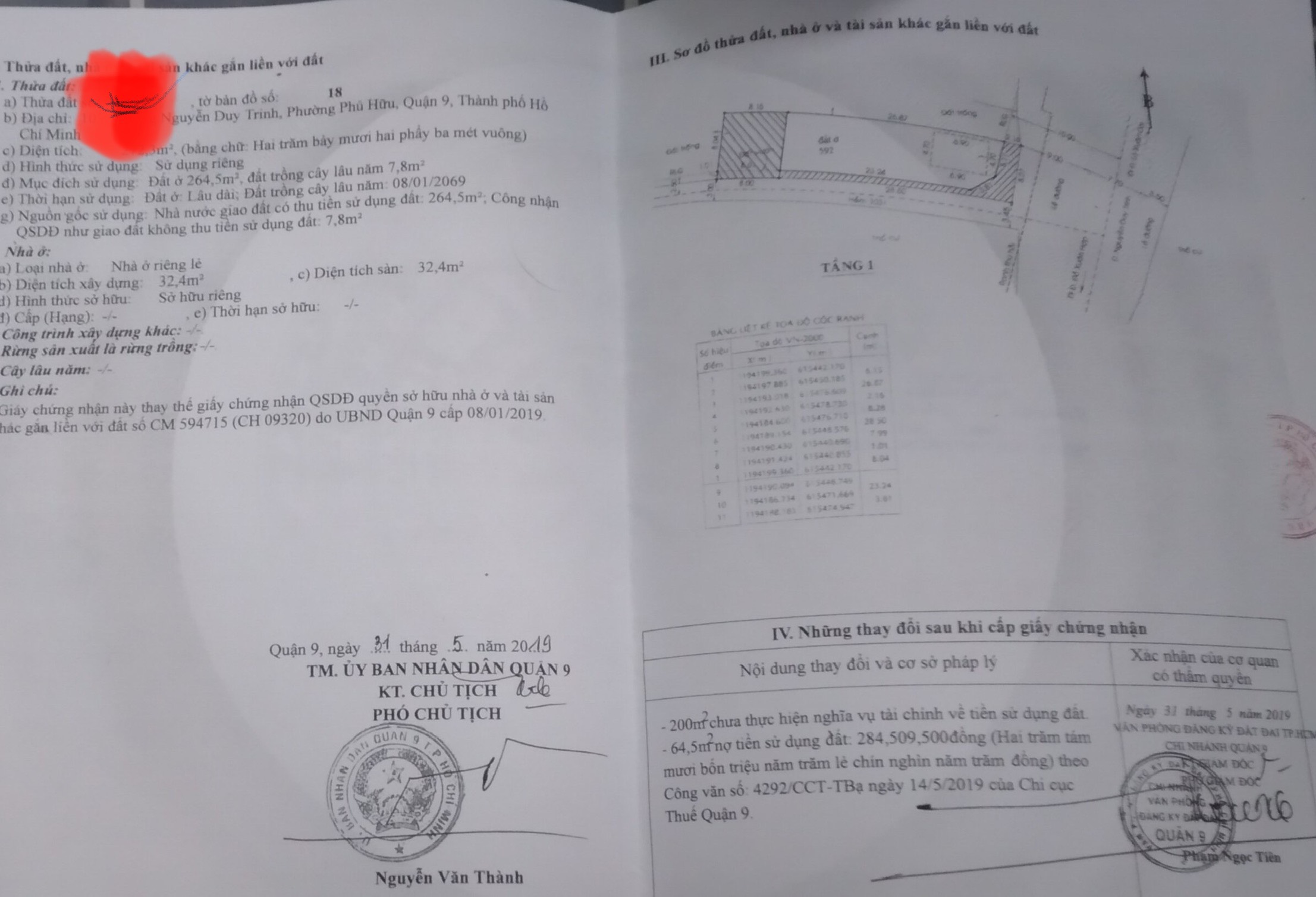 Cần bán Nhà mặt tiền đường Nguyễn Duy Trinh, Phường Phú Hữu, Diện tích 193m², Giá Thương lượng - LH: 0902417534 2