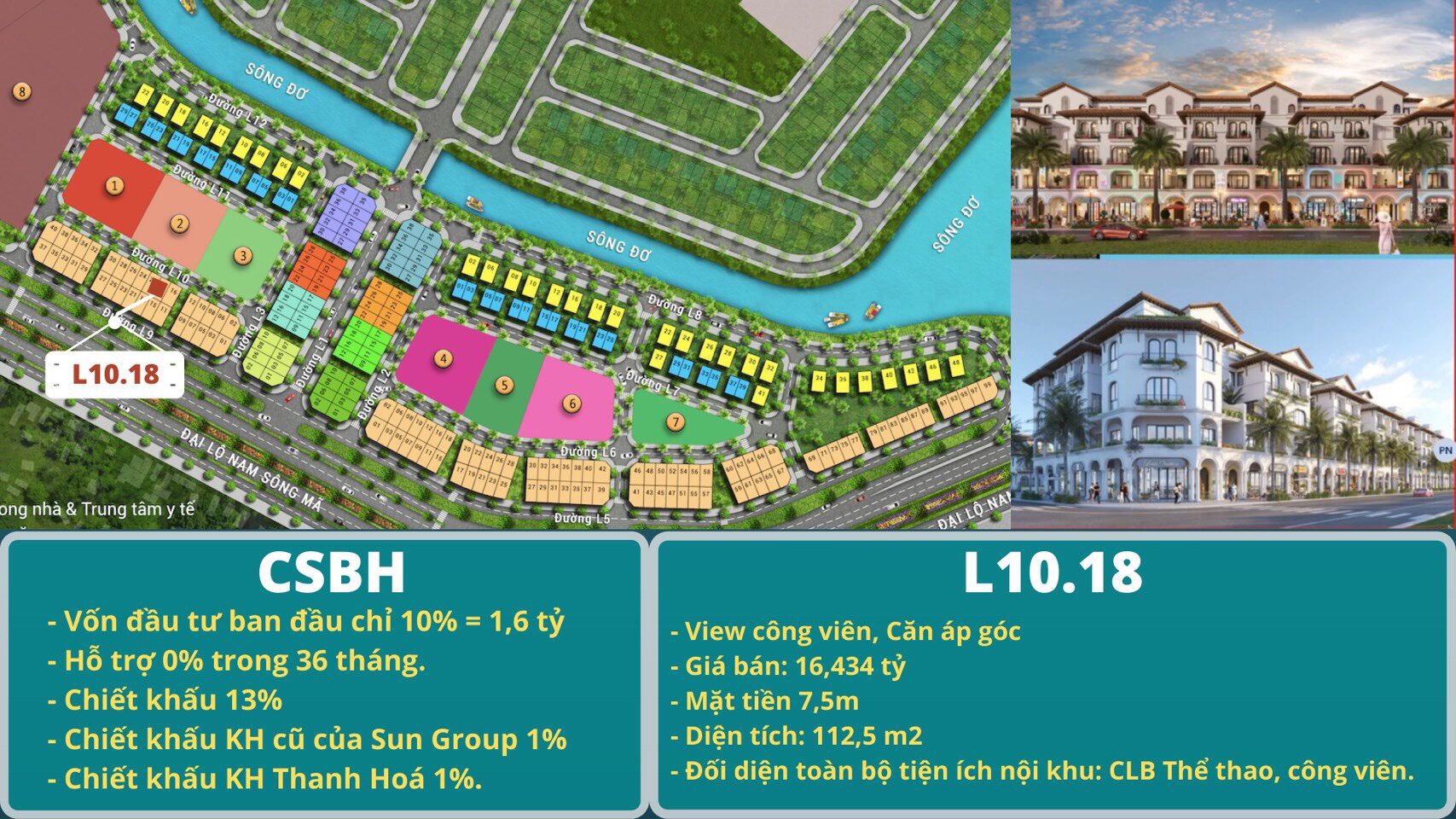 Cần bán Biệt thự dự án Sun Group Sầm Sơn, Diện tích 112m², Giá Thương lượng - LH: 0946188591 2