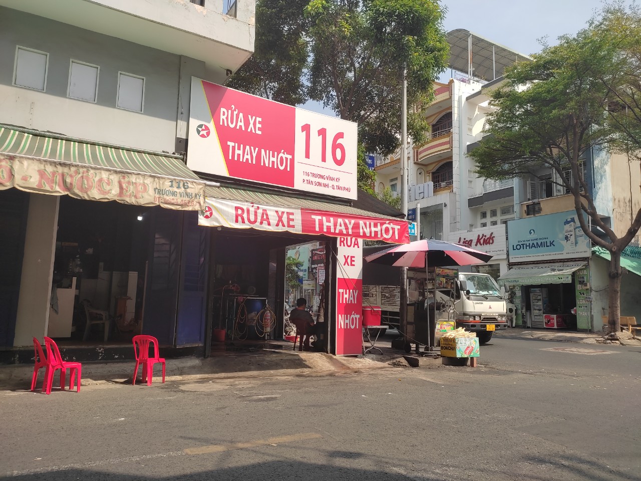 Sang nhượng toàn bộ tiệm rửa xe đường Trương Vĩnh Ký, Phường Tân Sơn Nhì, Giá Thương lượng - LH: 0967829316 3