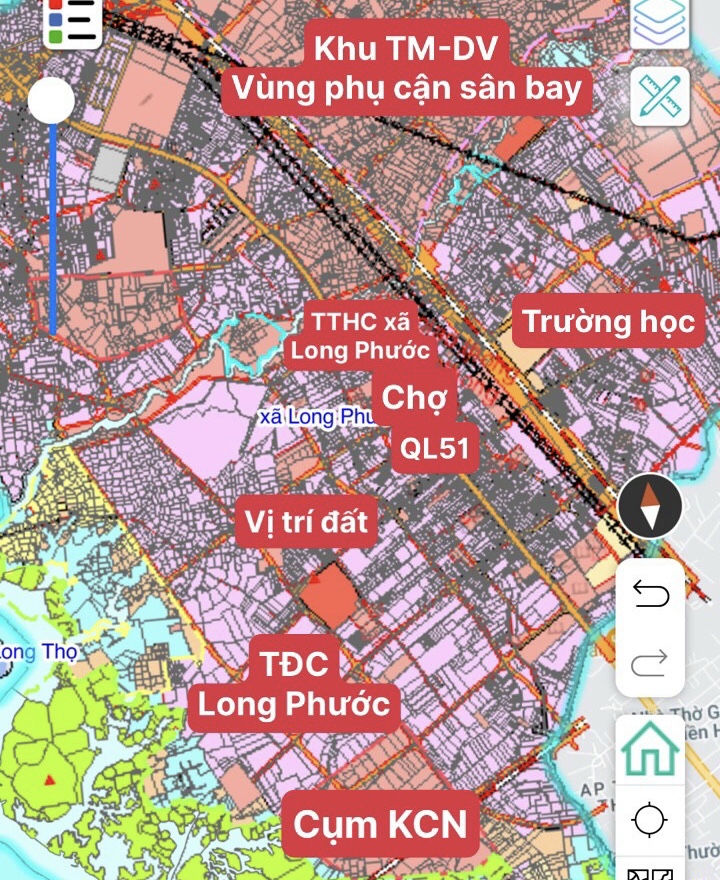 Cần bán gấp 500m2 đất mặt trước Sân bay Long Thành