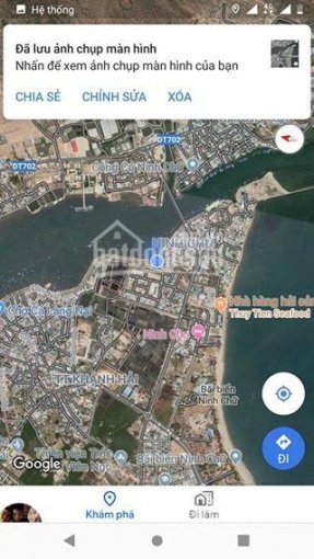 Bán đất tái định cư phố ninh chữ 2, mặt tiền đường đầm nại giáp biển, cách công viên biển Ninh Chữ 300m
