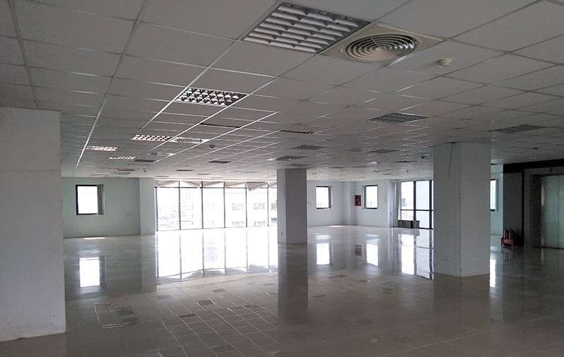 LH: 0909300689 Cho thuê văn phòng 220m2, 317m2 giá tốt tại tòa Lucky A, Trần Thái Tông 2