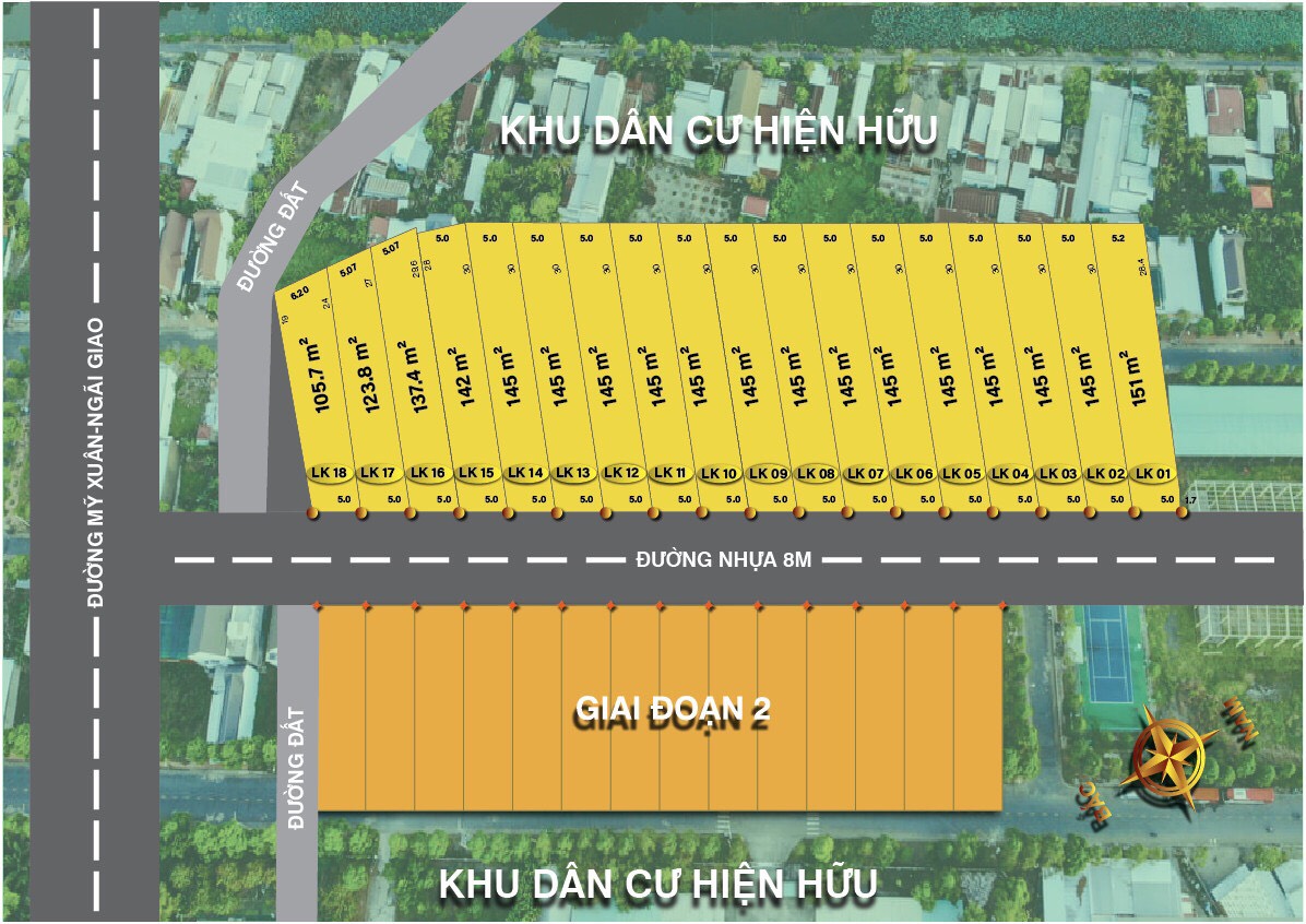 Đất nền giá cực tốt khu phố 1, Phường Hắc Dịch, Thị Xã Phú Mỹ 2