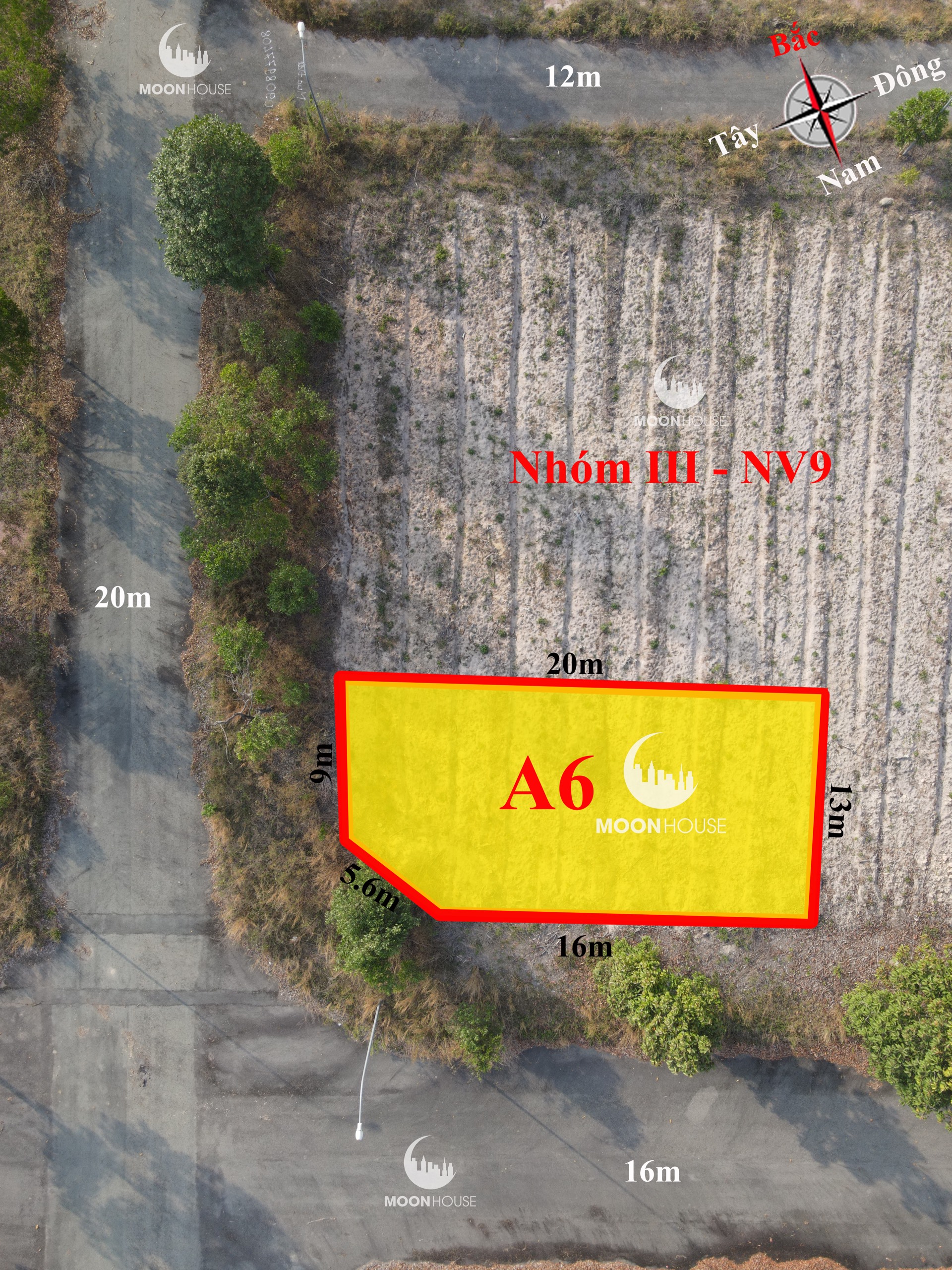 Bán  đất huyện nhơn trạch, góc 2 mặt tiền đường chỉ 15tr/m2 dự án HUD LH: 0907016378 1
