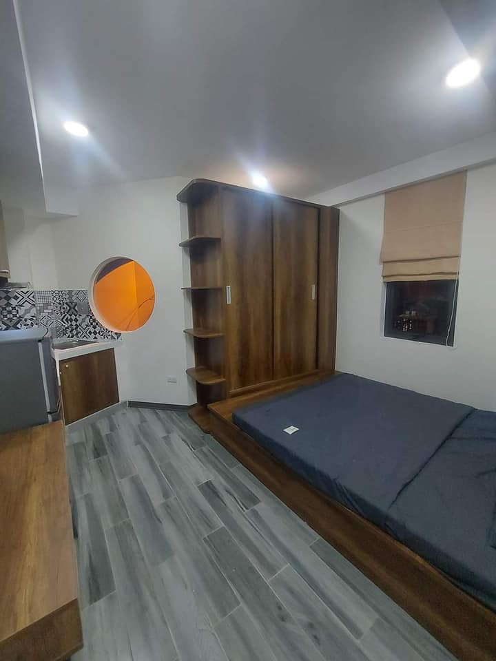 Bán Tòa Nhà Căn Hộ Cao Cấp, homestay,Dưới 6tỷ Cầu GiấyHồ Tùng Mậu 56m 9p,45tr/tháng 6