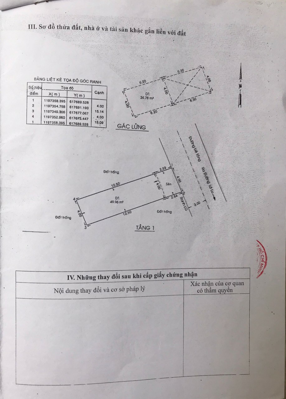 Cần bán gấp căn nhà 1 trệt 1 lầu đường lò lu 2